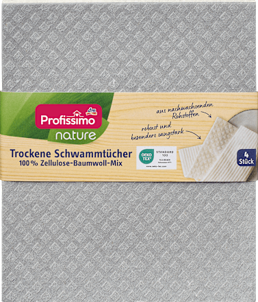 Ściereczki gąbczaste nature Profissimo