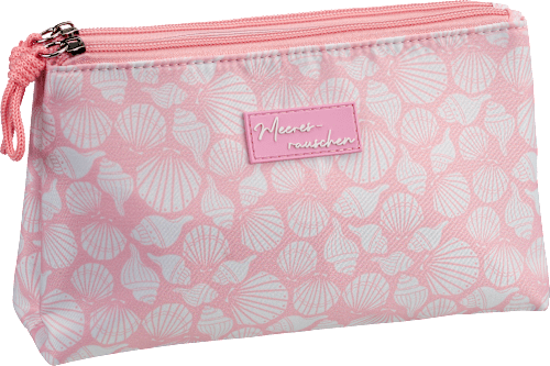 Kosmetiktasche rosa Muscheln "Meeresrauschen" Vito & Joe