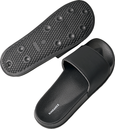 Badepantolette Herren scharz/schwarz Gr. 41 SUNDANCE