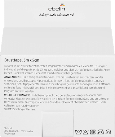 Brusttape My invisible secret beige ebelin