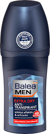 Antitranspirant Deo Roll-on extra dry Balea MEN