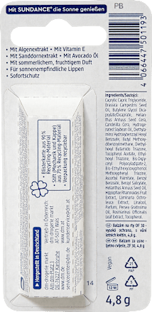 Балсам за устни Летни цветя, LSF 30 sundance