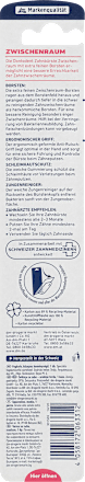Zahnbürste Zwischenraum mittel Dontodent