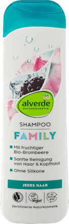 Shampoo Family Bio-Malve, Bio-Brombeere alverde NATURKOSMETIK