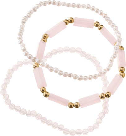 Armbänder elastisch mit Steinen & Perlen ebelin