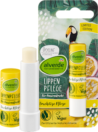 Balzam na pery s bio marakujou  alverde NATURKOSMETIK