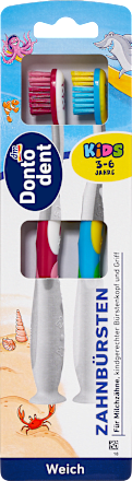 Zahnbürste Kinder weich, 3-6 Jahren Dontodent