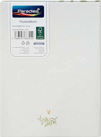Fotoalbum Pocket 10x15 cm, Lieblingsmomente Paradies