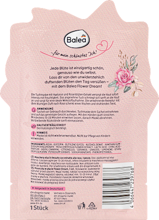 Tuchmaske Flower Dream Balea