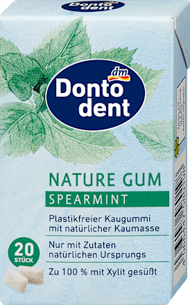 Žvečilni gumiji brez sladkorja Spearmint Dontodent