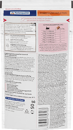 Junior Knabbertaschen reich an Huhn Dein Bestes