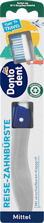 Potovalna zobna ščetka, Medium, več različic Dontodent
