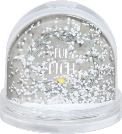 Foto Schneekugel Paradies