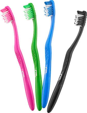 Spazzolino X-Clean con setole dure Dontodent