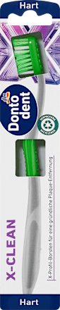 Spazzolino X-Clean con setole dure Dontodent
