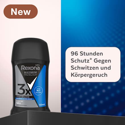 Antitranspirant Deostick Maximum Protection Cobalt Dry Rexona men