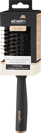Paddelbürste Hyaluron & Keratin oval ebelin PROFESSIONAL