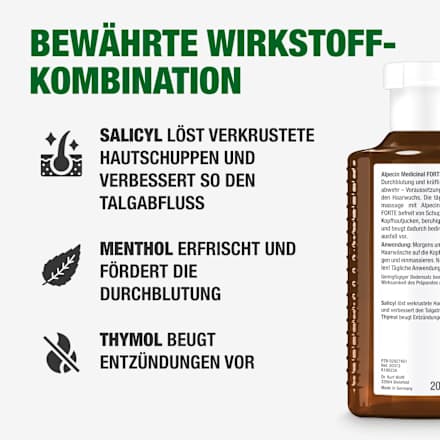 Haarwasser Medicinal Forte Intensiv Alpecin