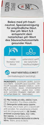 seifenfreies Waschstück hautneutral Balea med