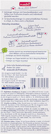 Geschenkanhänger "Bordürenrand" Profissimo