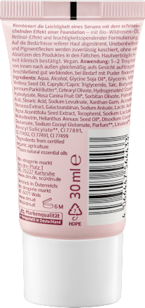 Make-up Serum mit Retinol Effekt 03 Warm Beige alverde NATURKOSMETIK