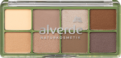 Paleta cieni do powiek 40 Caramel Favorites alverde NATURKOSMETIK