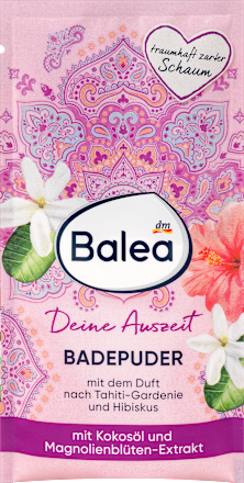 Badepuder Deine Auszeit Balea