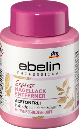 Nagellackentferner Professional Express Acetonfrei  ebelin