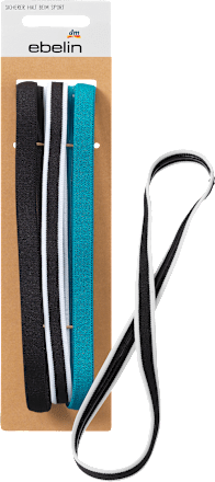 Haarbänder mit Anti-Rutsch-Beschichtung, schmal ebelin