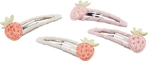 Haarclips Erdbeeren ebelin