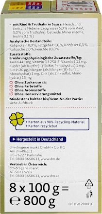 Hrană umedă pentru pisici în sos  Dein Bestes