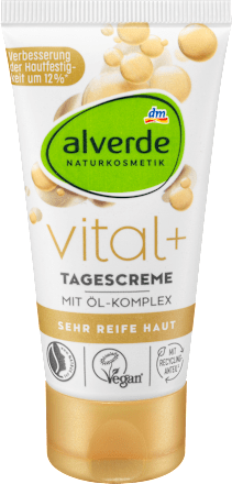 Denný pleťový krém Vital+ s olejovým komplexom alverde NATURKOSMETIK