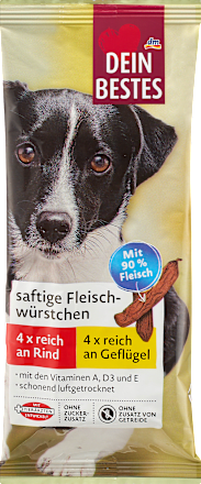 Snack per cani al manzo e pollame DEIN BESTES
