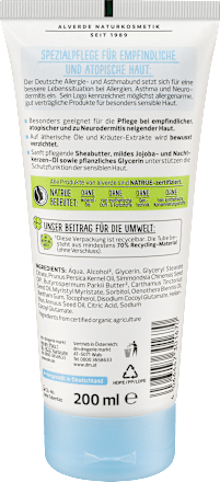 alverde Körperlotion Ultra Sensitiv  alverde NATURKOSMETIK