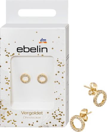 Ohrstecker vergoldeter Modeschmuck ebelin