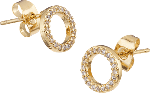 Ohrstecker vergoldeter Modeschmuck ebelin