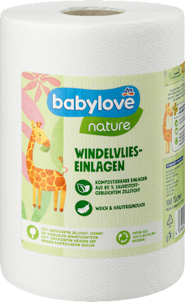 Inserto per pannolini lavabili babylove nature