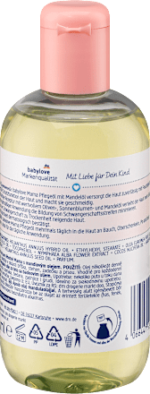 Pflegeöl Schwangerschaft babylove Mama