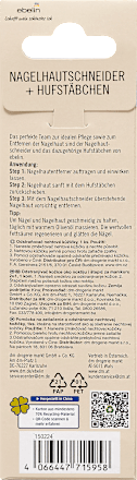 Nagelhautschneider und Hufstäbchen ebelin