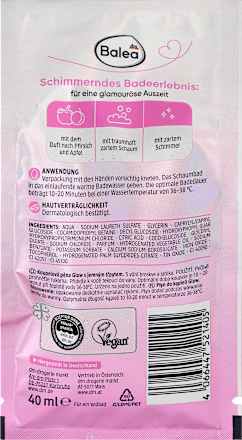 Schaumbad Glow Balea