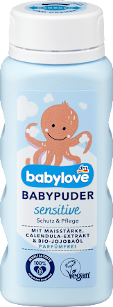 Babypuder sensitive babylove