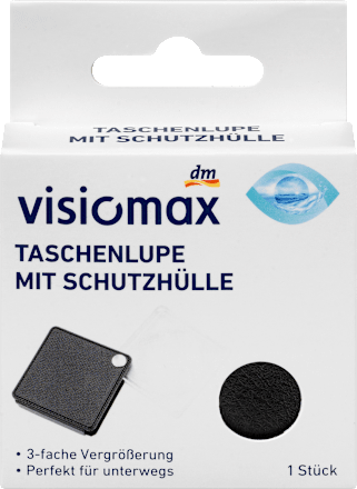 Zsebnagyító védőborítóval Visiomax