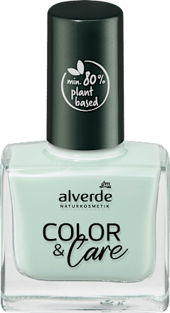 Lak za nohte Color & Care, 100 Mint Candy alverde NATURKOSMETIK