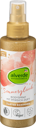 Schimmerspray Sommerglück alverde NATURKOSMETIK