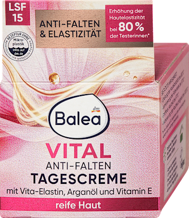 Gesichtscreme Anti Falten Vital LSF15 Balea