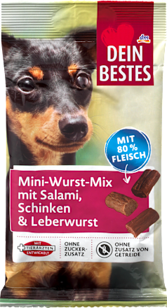 Mix di mini salsiccette con salame, prosciutto e fegato DEIN BESTES
