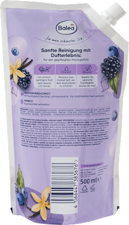 Cremeseife Beeren & Vanille, Nachfüllpack Balea