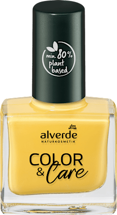 Lak za nohte Color & Care, 110 Yellow Sunshine alverde NATURKOSMETIK