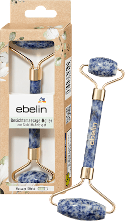 Gesichtsmassageroller aus Sodalith-Feldspat ebelin
