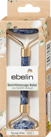 Gesichtsmassageroller aus Sodalith-Feldspat ebelin